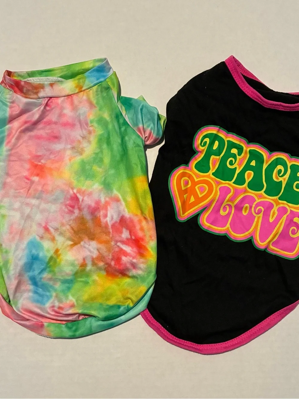Dog Short Sleeve Top Multicolor -2 set